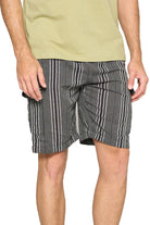 Men's Striped Shorts With Pockets boho clothing, festival outfit, hippie style apparel | Elevated Hippie