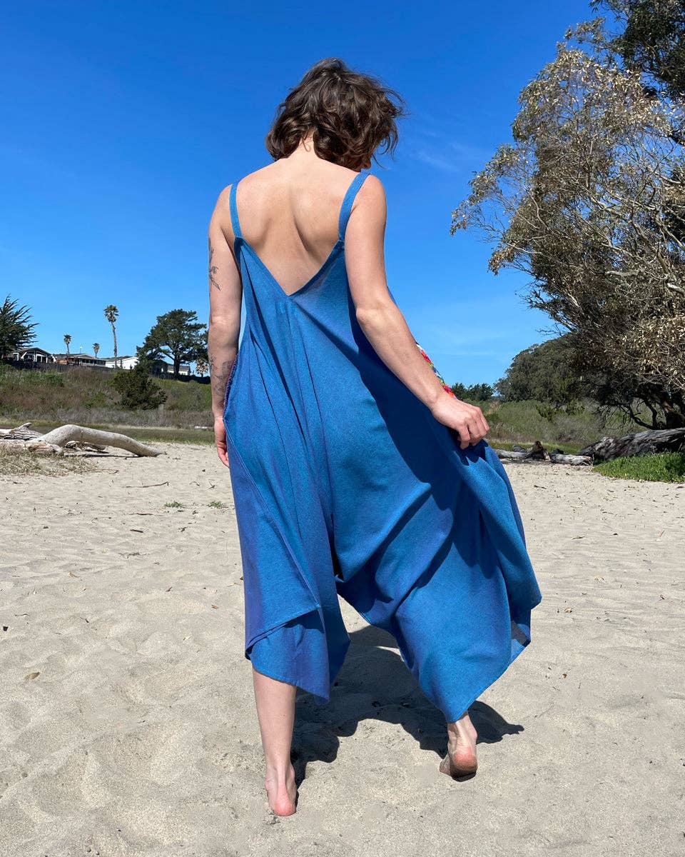 Granny Square Jumpsuit boho clothing, festival outfit, hippie style apparel | Elevated Hippie