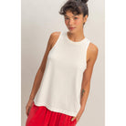 Mineral Washed Sleeveless Top boho clothing, festival outfit, hippie style apparel | Elevated Hippie