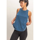 Mineral Washed Sleeveless Top boho clothing, festival outfit, hippie style apparel | Elevated Hippie