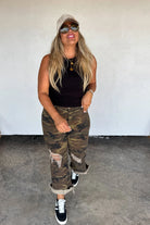 URBAN CAMO DISTRESSED JEAN Blakeley - The Elevated Hippie