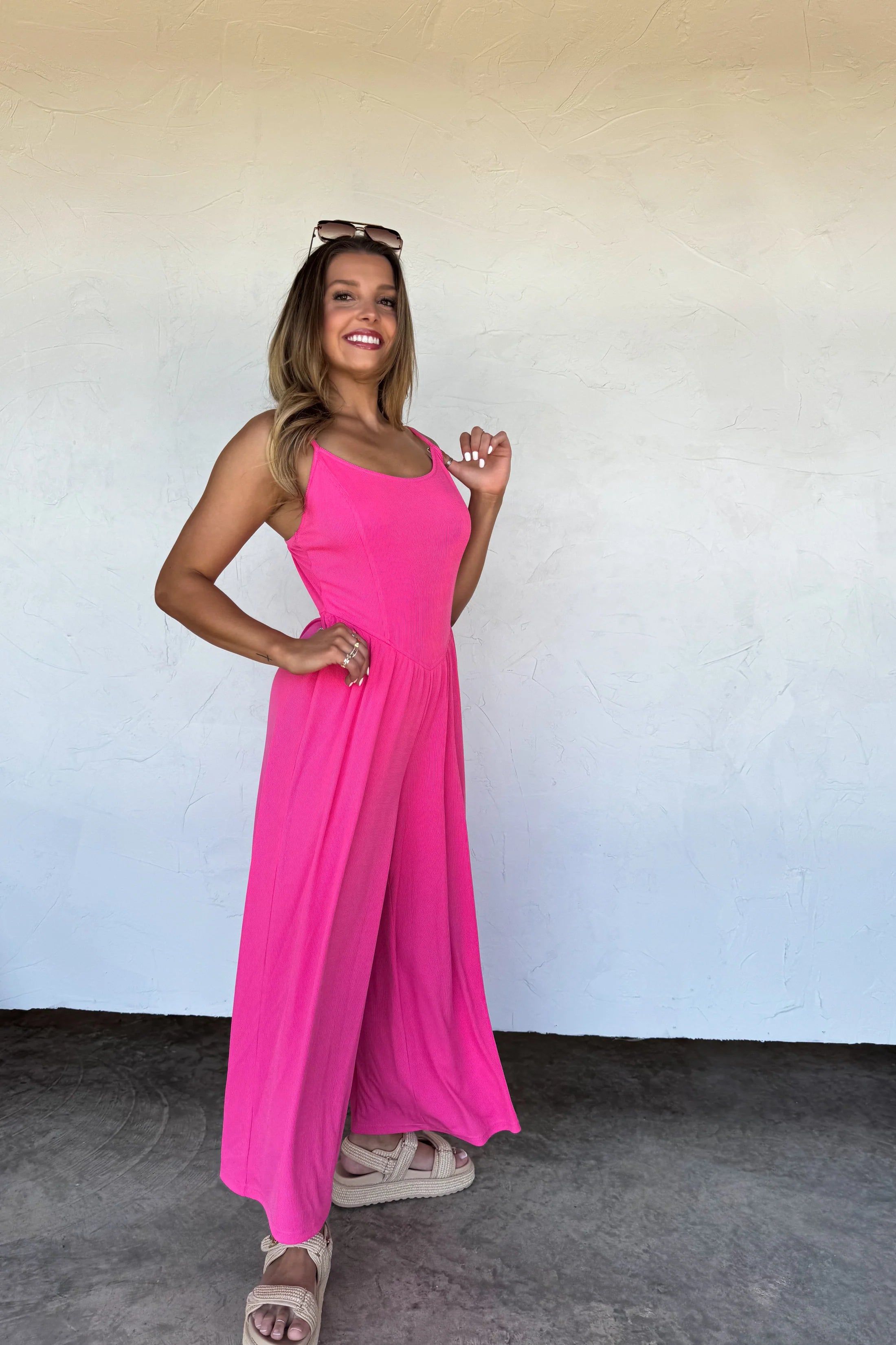 Cooper Ribbed Romper - The Elevated Hippie