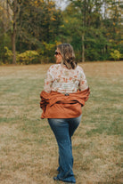 Sundown Suede Top — Boho Suede Snap-Front Pocket Shirt, Earthy Chic - The Elevated Hippie