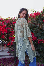 Boho Crochet Kimono Duster – Lightweight Layers, Hippie Heart - The Elevated Hippie