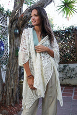 Boho Crochet Kimono Duster – Lightweight Layers, Hippie Heart - The Elevated Hippie