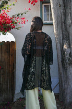 Boho Crochet Kimono Duster – Lightweight Layers, Hippie Heart - The Elevated Hippie