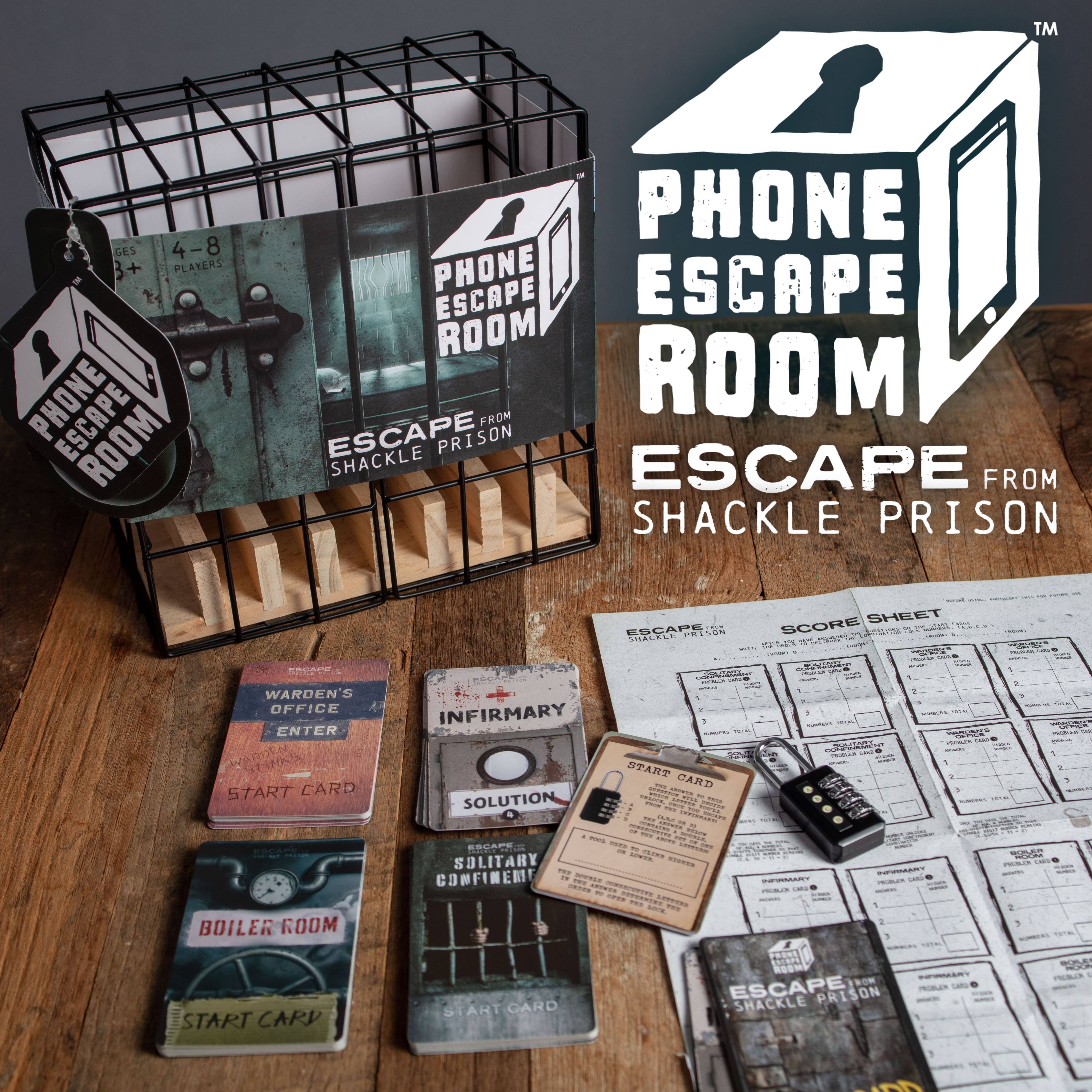 Phone Escape Room Puzzle - Perfect for your next family or friend gathering - The Elevated Hippie