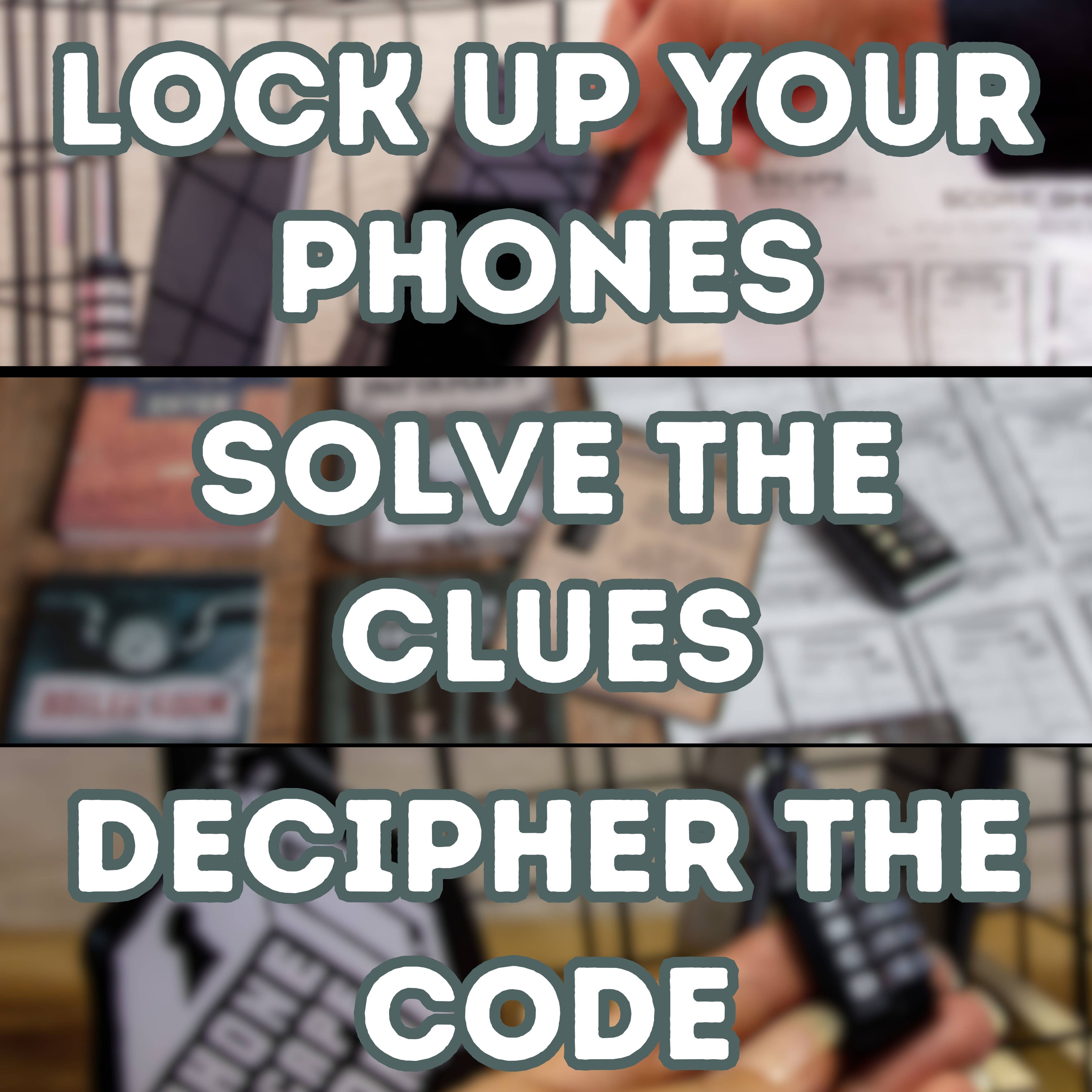 Phone Escape Room Puzzle - Perfect for your next family or friend gathering - The Elevated Hippie