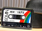 Cassette Mix Tape Belt Buckle - The Elevated Hippie
