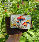 Vintage Cottage Mushroom Belt Buckle - The Elevated Hippie
