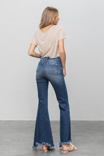 Button-Down Wide Flare Jeans – Retro-Inspired Flair with Modern Comfort - The Elevated Hippie