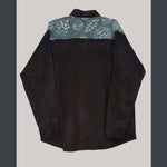 Solid Corduroy and Cotton Multi GD Print Men's shirt - The Elevated Hippie