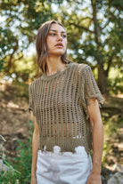 Crochet Cover Up Top boho clothing, festival outfit, hippie style apparel | Elevated Hippie
