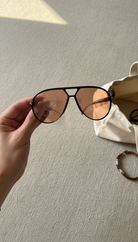 Golden Hour Drive Aviator Sunglasses boho clothing, festival outfit, hippie style apparel | Elevated Hippie