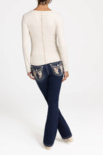 MT3251L- LONG SLEEVE TOP - The Elevated Hippie