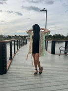 Short Kimono with Embroidery edges  - Case of mixed colors boho clothing, festival outfit, hippie style apparel | Elevated Hippie