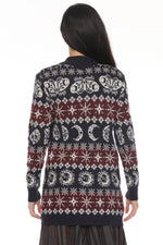 Fair Isle Celestial Cardigan - The Elevated Hippie