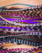 Peace + Feathers Custom Made Clip-In Hair Accessory
