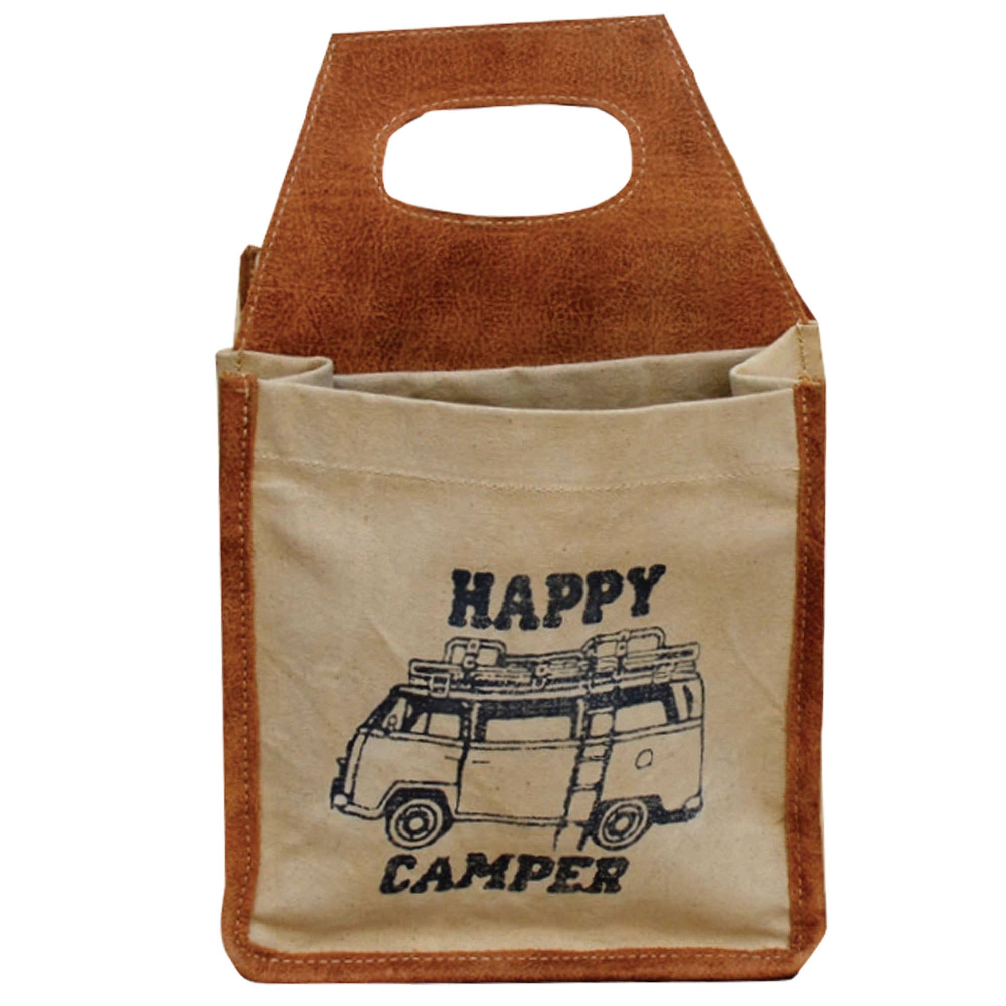Happy Camper Beer Carrier boho clothing, festival outfit, hippie style apparel | Elevated Hippie