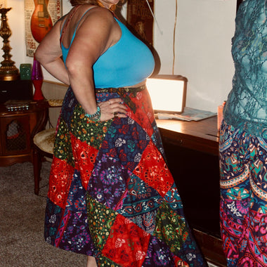 Caravan Dreams Maxi Wrap Skirt – Wander Wrapped in Magic - The Elevated Hippie