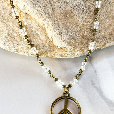 Peace Necklace - The Elevated Hippie