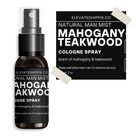 Mahogany + Teakwood Natural Man Mist Cologne Spray – Warm & Refined (2 oz) boho clothing, festival outfit, hippie style apparel | Elevated Hippie