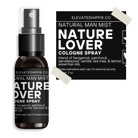 Nature Lover Natural Man Mist Cologne Spray – Bergamot, Sandalwood & Patchouli (2 oz) boho clothing, festival outfit, hippie style apparel | Elevated Hippie