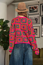 Crochet Patchwork Sweater – Cozy Up with Color & Craft - The Elevated Hippie