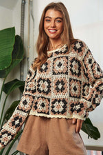 Crochet Patchwork Sweater – Cozy Up with Color & Craft - The Elevated Hippie