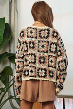 Crochet Patchwork Sweater – Cozy Up with Color & Craft - The Elevated Hippie