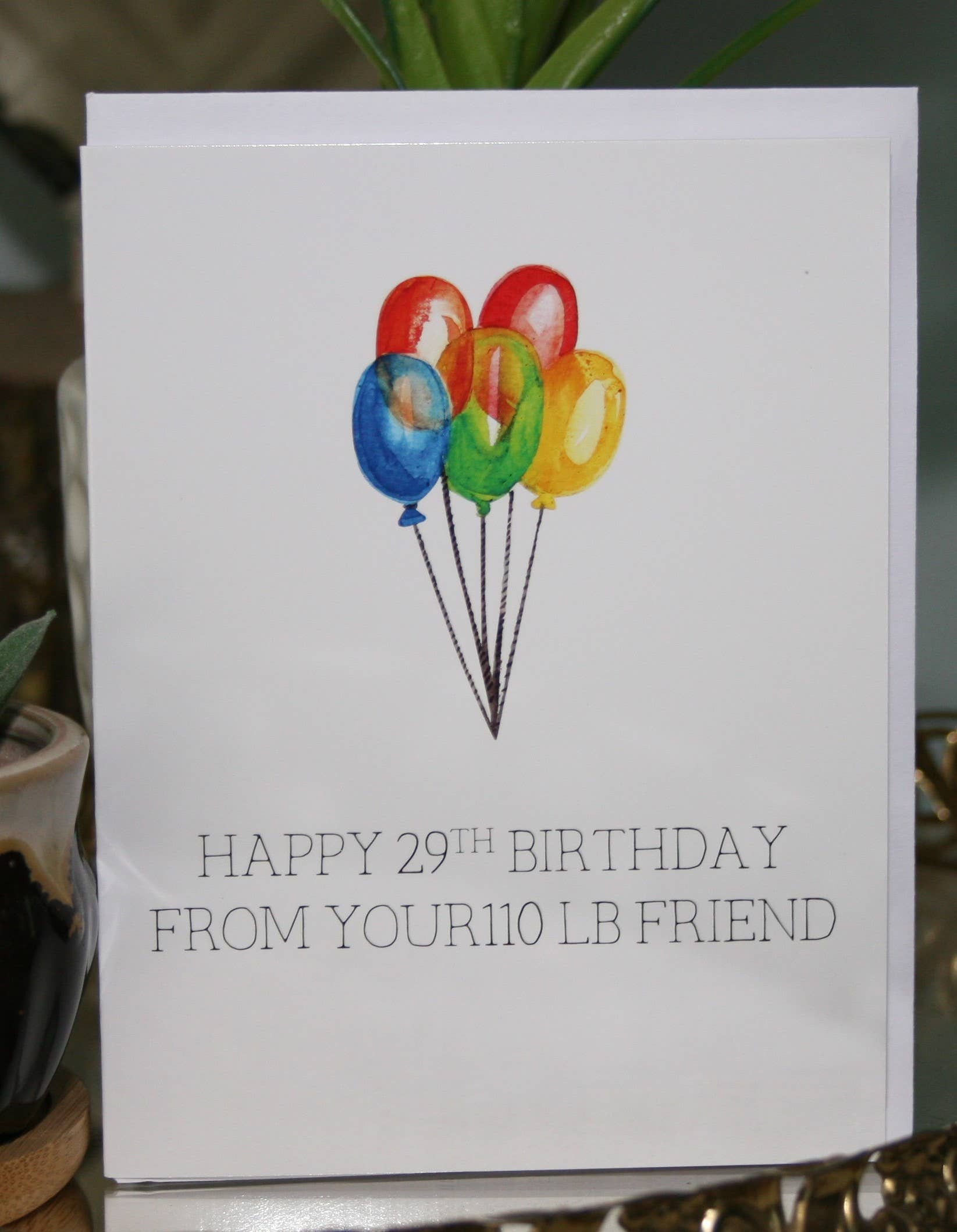 29th Birthday Greeting Card - The Elevated Hippie