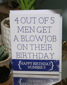 Birthday Blowjob Greeting Card - The Elevated Hippie