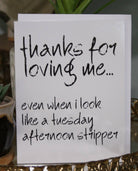 Tuesday Stripper Greeting Card - The Elevated Hippie