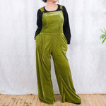 Velvet Flowy Wide Leg Boho Jumpsuit - The Elevated Hippie