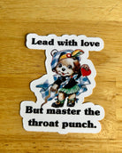 "Lead with Love, but Master the Throat Punch" boho clothing, festival outfit, hippie style apparel | Elevated Hippie