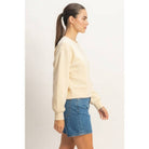 Relaxed Long Sleeve Sweatshirt boho clothing, festival outfit, hippie style apparel | Elevated Hippie