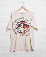 Comfortably Numb Off White Thrifted Graphic Tee - The Elevated Hippie