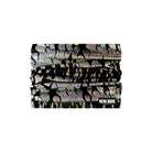Robo Meltdown Black Holographic Flame Sexy Necksie Face Covering boho clothing, festival outfit, hippie style apparel | Elevated Hippie