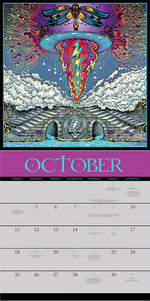Grateful Dead 2026 Wall Calendar - The Elevated Hippie