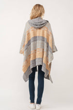 Hailey Hooded Ruana - The Elevated Hippie