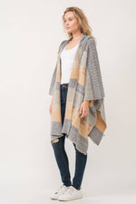 Hailey Hooded Ruana - The Elevated Hippie