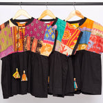 Cotton Kantha Tunic Top - The Elevated Hippie