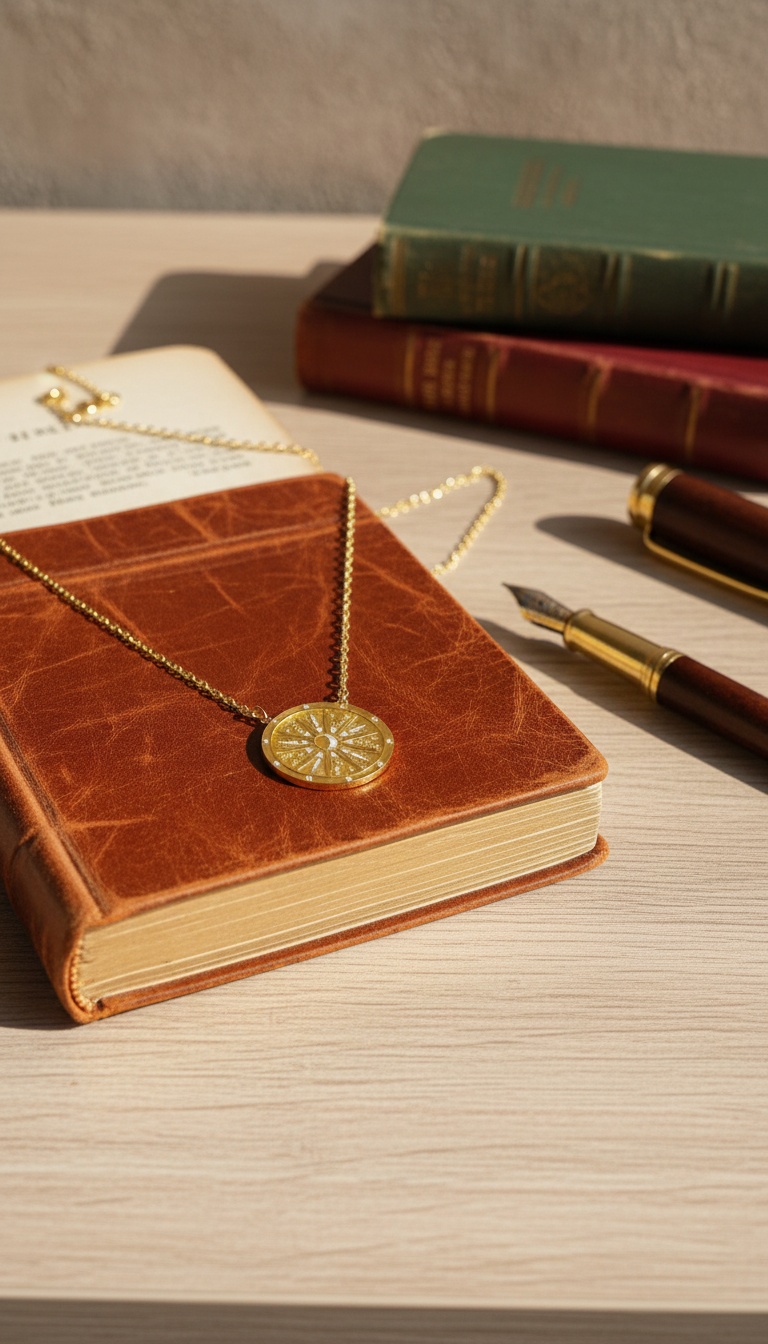 Guiding Light Medallion Necklace boho clothing, festival outfit, hippie style apparel | Elevated Hippie