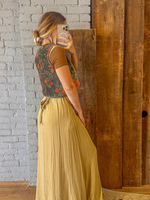 Mae Organic Cotton Velvet Vest - The Elevated Hippie