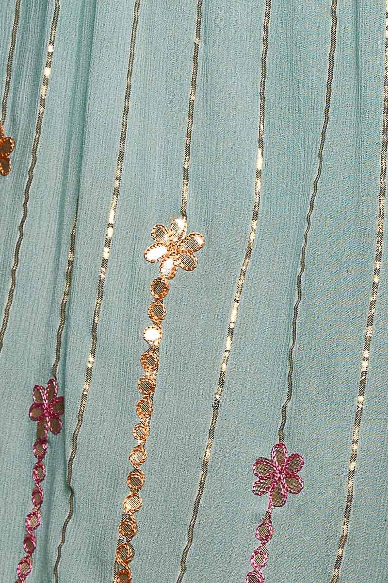 V-Neck Tassel Glint Embroidery Cotton Flowy Fit Maxi Dress boho clothing, festival outfit, hippie style apparel | Elevated Hippie