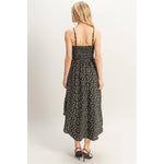 Ditsy Floral Print Sleeveless Midi Dress - The Elevated Hippie