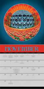Grateful Dead 2026 Wall Calendar - The Elevated Hippie