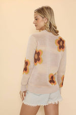 Retro flower cardigan - The Elevated Hippie