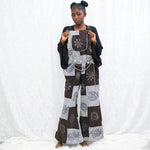 Patchwork Vibrant Wide Leg Cotton Jumpsuit - The Elevated Hippie