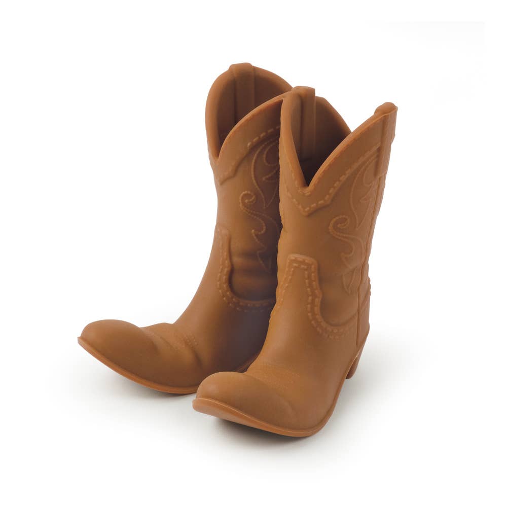 Fred & Friends Giddy Up Cowboy Boot Phone Stand boho clothing, festival outfit, hippie style apparel | Elevated Hippie